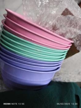 Product Review of (12 PCS) MANGKOK ESTETIK / MANGKOK PLASTIK MURAH / MANGKOK AESTHETIC / MANGKUK SET / UNGU / HIJAU / PINK from i**o 0