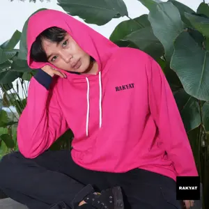 RAKYAT Kaos Basahan Kerja Berkerudung Bersablon - Kabeh Wong Wedok Iso... - Fanta