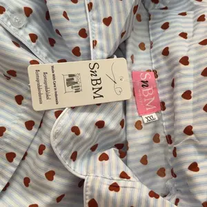 BV - Piyama Panjang Set AWAN Wanita Bermotif Kekinian Style Lengan Panjang Celana Panjang dan Pendek Bahan Katun OneSet PP