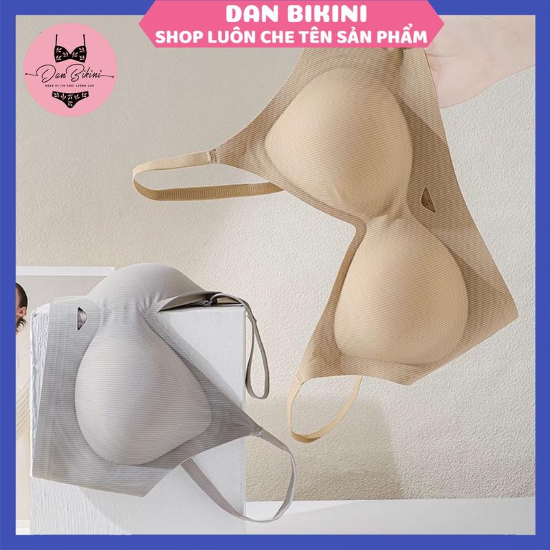Áo Ngực Nữ Đúc Su Nâng Vòng 1 Không Gọng Áo Bra Chất Su Tăm Mềm Mại Có Mút Đệm Tròn 2,5CM Thoáng Mát Mã AL109