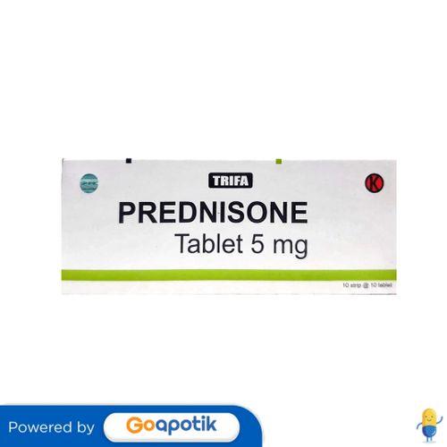 PREDNISONE TRIFA 5 MG BOX 100 TABLET