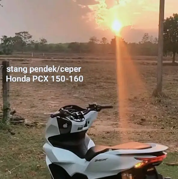 STANG stir ceper/pendek HONDA PCX 150-160 CBS & ABS