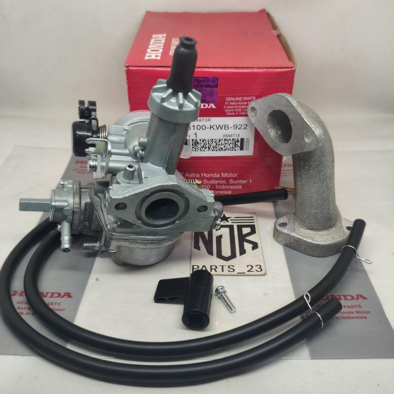 Honda Karburator KWB + Intake Manipol Manipul untuk Honda Blade 110 Old Revo Absolute Lama Revo Fit Karbu Original