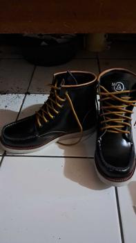 Product Review of sepatu boots model moctea sepatu boots model redwing sepatu boots kulit Pria Kerja from A**k 0