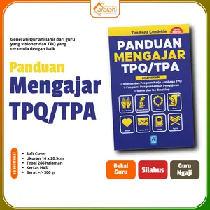 Pustaka Arafah Panduan Mengajar TPQ TPA Edisi Revisi Soft Cover Dilengkapi Bekal Guru Silabus Dan Program Kerja