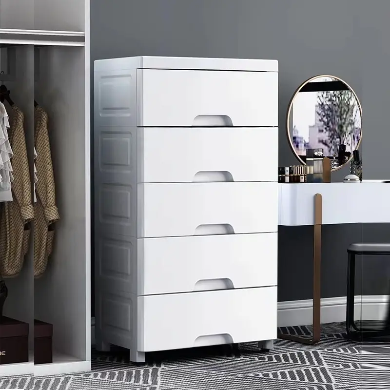 【7 Tingkat】Sakula Lemari Plastik Jumbo 7 Tingkat dengan Roda dan Garansi Lima Tahun - Furniture, Laci 0