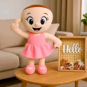 boneka ballerina Cappuccina pakai lampu LED 45 cm mainan anak anak Dolls Hadiah