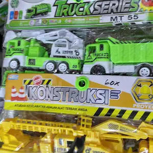 MAINAN ANAK MOBIL TRUK KONTRUKSI / MOBIL PEMADAM / MOBIL TRUK KEBERSIHAN MT55