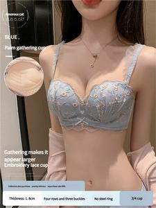 Quần Lót Ren Cho Nữ, Với Ngực Nhỏ Ống Bấm Và Lưng Đẹp, Áo Ngực Gợi Cảm, Bộ Áo Ngực Điều Chỉnh Ngực Bên, Áo Ngực