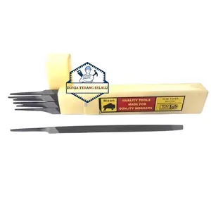 1 PCS Kikir BISON Segitiga 3 - 3,5 - 4 - 5 - 6 in / Slim Taper File 3" - 3.5" - 4"- 5"- 6" / Kurus
