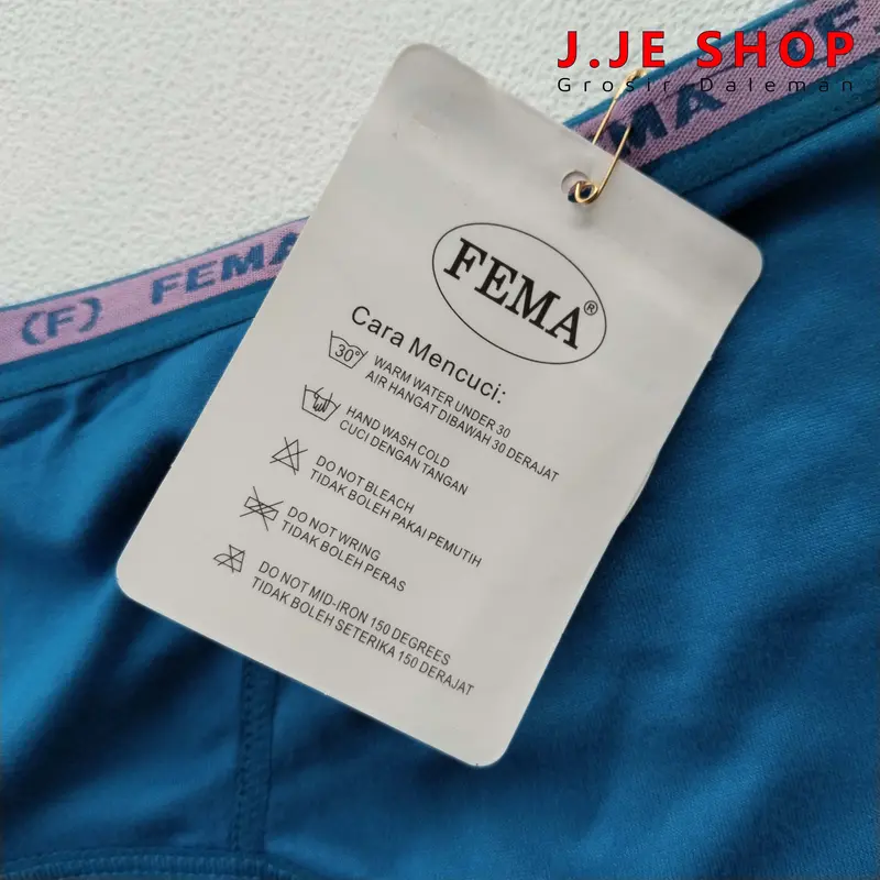 Celana Dalam Wanita FEMA Super Soft 393 - Kualitas Terbaik - Size L-XL-XXL - Pita, Motif 3