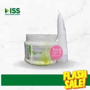 LULUR/BODY SCRUB SHINZUI BUY1 GET1 ( FREE FACIAL WASH ) SELAMA PERSEDIAAN MASIH ADA