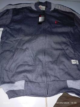 Product Review of Jaket Bomber Kerah Resleting Versity Premium / Sweater Zipper Krah Distro Pria Wanita Baseball Fleece Lembut Panjang from b**a b**k 0