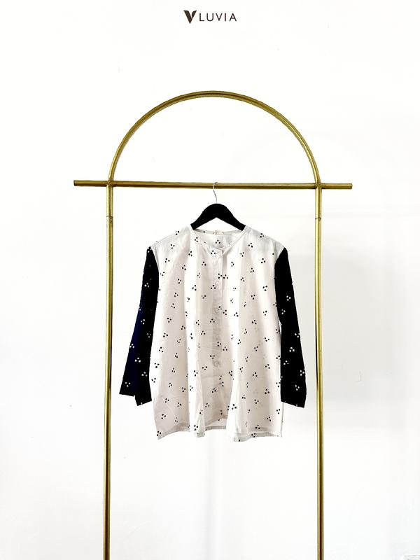 Yasmin Blous I Blouse Batik I Blouse Lengan Panjang Wanita I Baju Kerja 6