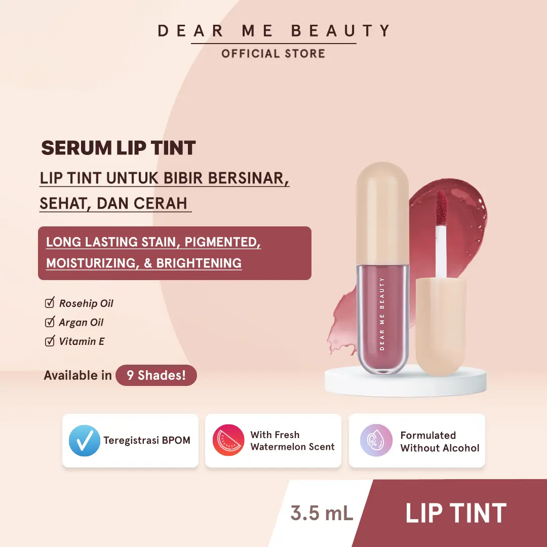 [NOT FOR SALE] Dear Me Beauty FREE GIFT Serum Lip Tint Dear Kyla / Careso Body Mist / Careso Body Lotion / MINI SBWC+BEAUTY BLENDER+JEPITAN / BODY GEL 100ML / BRUSH / STICKER (Tidak Untuk Dijual)