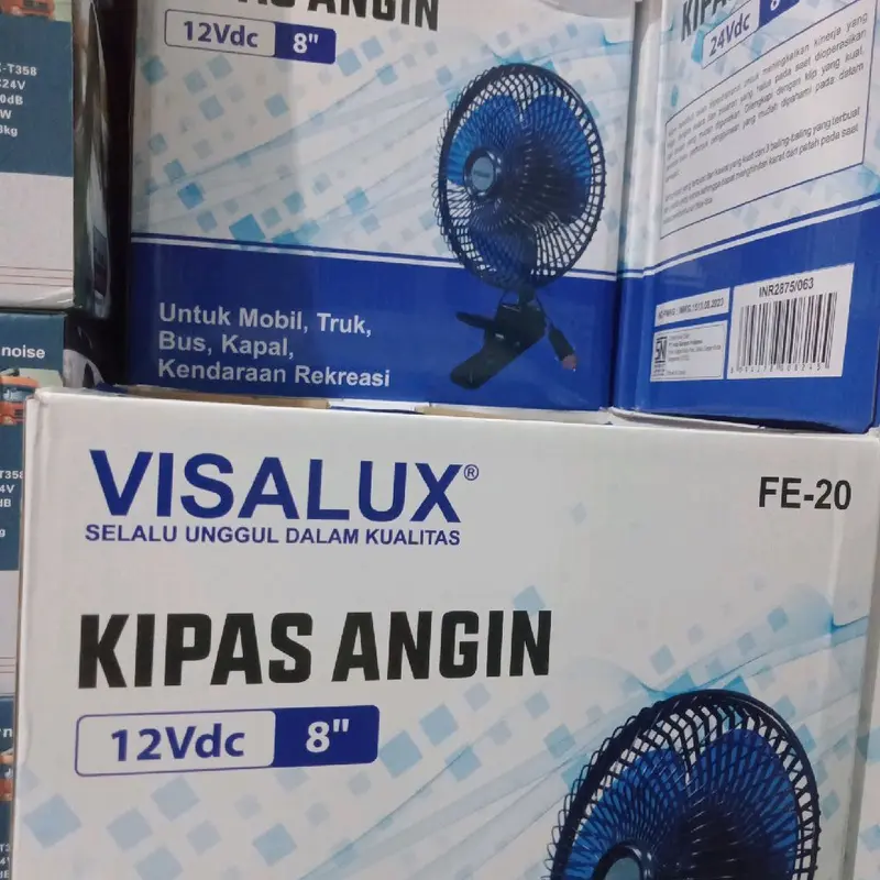 KIPAS ANGIN MOBIL 12 VOLT DC JEPIT VISALUX 1
