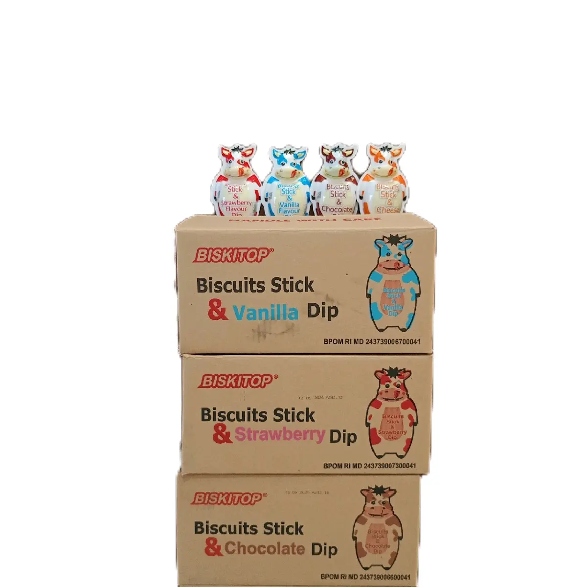 BISKITOP BISKUIT DIP SAPI - all varian 1 dus isi 30 pcs