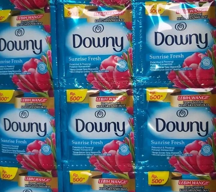 Product Introduction of Downy Pewangi 500an (4 Renceng Isi 48 Sachet) - 11 ml/Sachet, Pewangi Pakaian Cair Tahan Lama 11