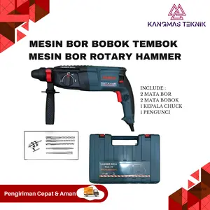 MESIN BOR 3 FUNGSI BOR GBH 26 MESIN BOBOK BETON 3 FUNGSI MESIN BOR HAMMER DRILL ROTARY HAMMER BONCHI.