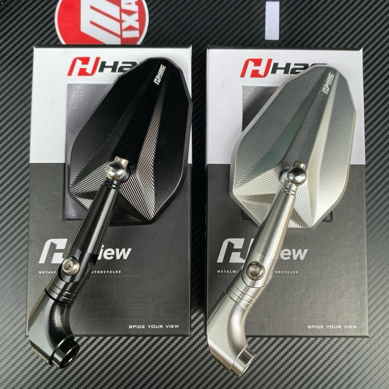 [Chuẩn Xịn] Kính H2C V2 chiếc lá lớn, kính nhôm CNC vân 3D rất đẹp, mặt gương 8cm tầm quan sát rộng, gắn được trái phải