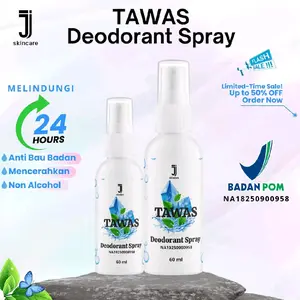 JJ Skincare Deo Spray Tawas 60 ml Bau Ketiak Deodorant Memutihkan Anti Bau Badan Mencerahkan Non Alcohol