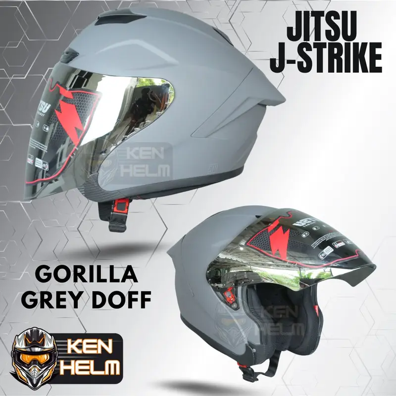 HELM JITSU J-STRIKE JS WARNA LENGKAP ORIGINAL, HELM HALF FACE TERLARIS, JITSU OFFICIAL SHOP 2