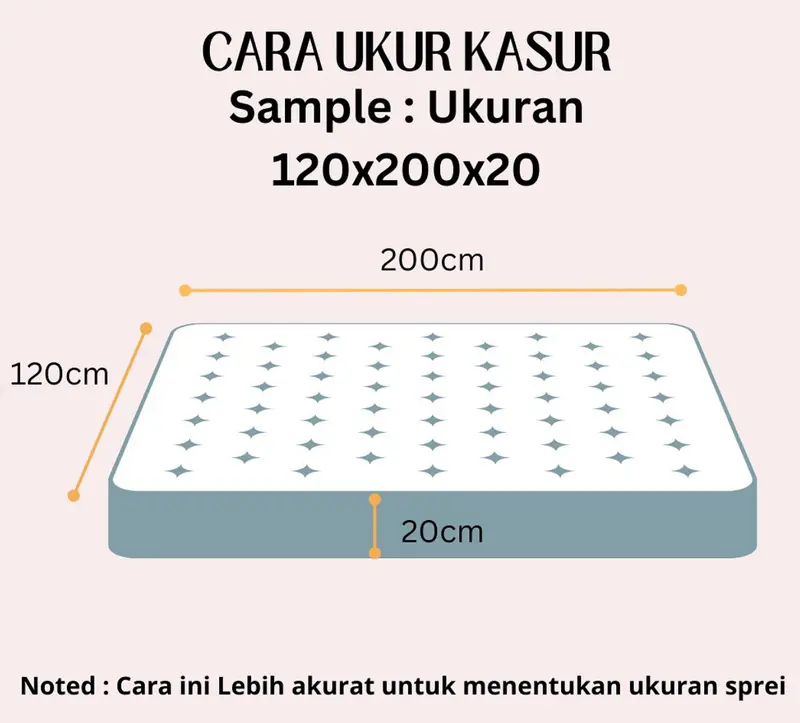 Sprei Waterproof Motif Anti Geser Motif Ukuran 90 100 120 140 160 180 200 Bisa Custom Bantal Guling 5