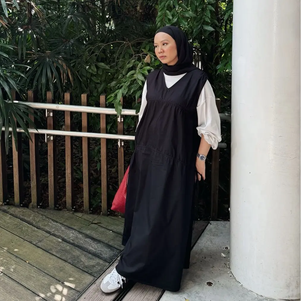 Strings Dress (CGLABEL- Cotton Poplin Series) maxi