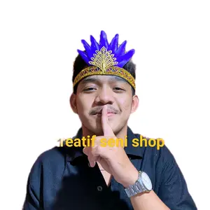 Mahkota Hiasan kepala|Bandana bulu angsa dihiasi lempangan cocok untuk karnaval bisa digunakan anak dan orang Dewasa Headbands | size all