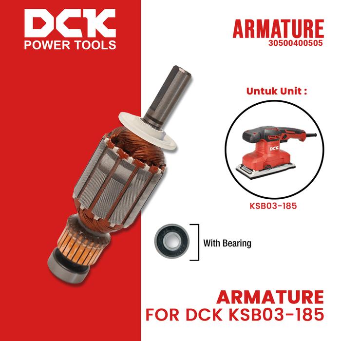 Gambar Armature/Angker untuk Sander KSB/DSB/ASB03-185 dari DCK Power Tools Indonesia Kota Administrasi Jakarta Barat Tokopedia