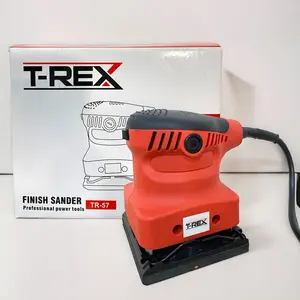 T-Rex Mesin Amplas Kayu Tembok Acian TR-57 Finish Sander Orbital Finishing Alat Power Tools Profesional