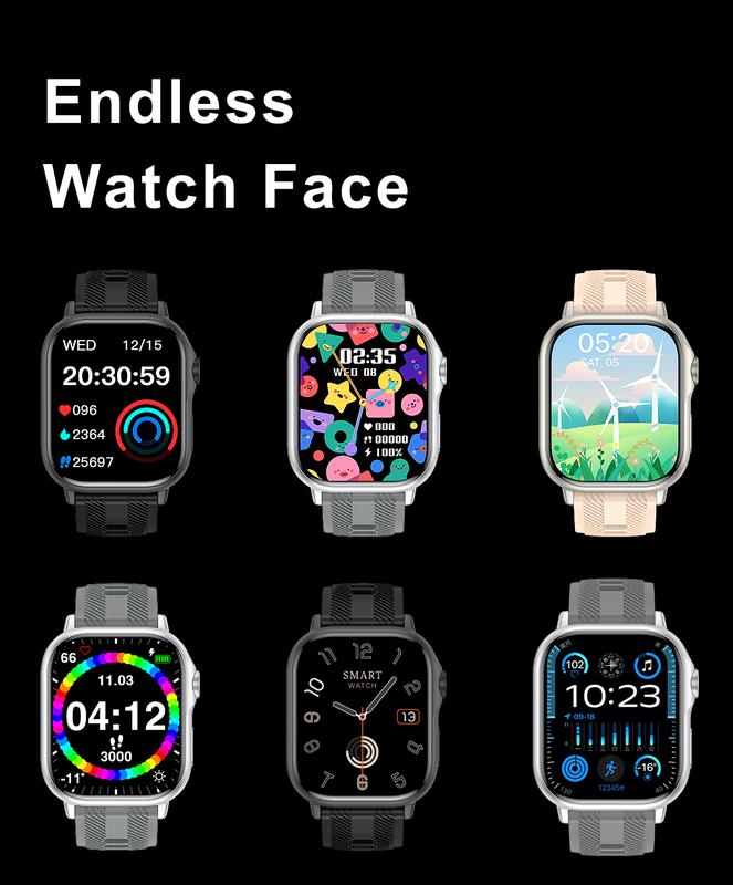 ROLEMANI Smartwatch B05 2.99" HD IPS - Slim - BT Call - Sport Mode & Health  Monitoring - Rich Application 5
