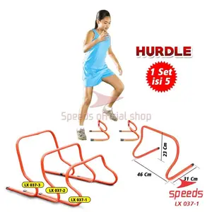 BARU - SPEEDS HURDLE ALAT MELATIH REFLEK ALAT LATIH SEPAK BOLA BALL OUTDOOR LOMPATAN 037-1