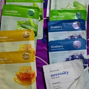 [BPOM] 12 PCS ELDORE Beauty Sheet Mask - Masker Wajah