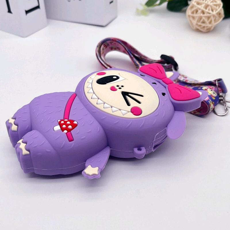 Tas Slempang Anak 3D Labubu Koin Mini 7