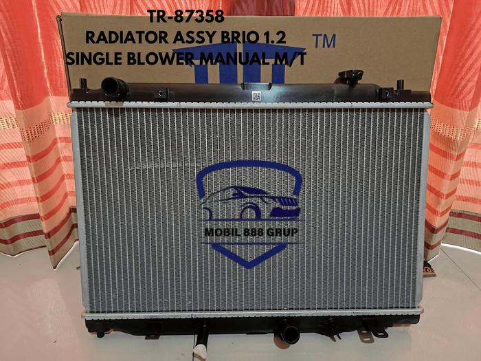 Jual RADIATOR HONDA BRIO 1200CC SATU KIPAS MANUAL TR-87358/19010-RE1-Z0 ...