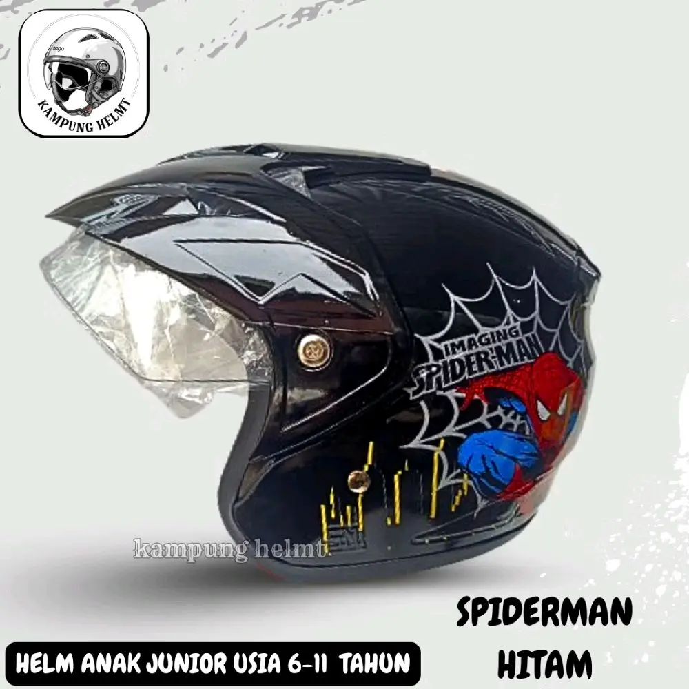 spiderman hitam