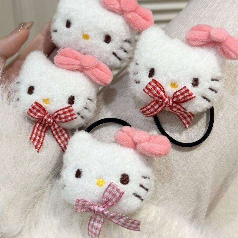Product Introduction of Băng Đô Chân Tóc Mèo KT Sanrio, Dễ Thương, Dành Cho Bạn Gái, Kẹp Tóc Hello Kitty, Phong Cách Trẻ Em Gái, Phụ Kiện Tóc Đuôi Ngựa Ngọt Ngào 12