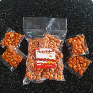 Kacang balado pedas manis kemasan vakum isi 6pcs Kering Food