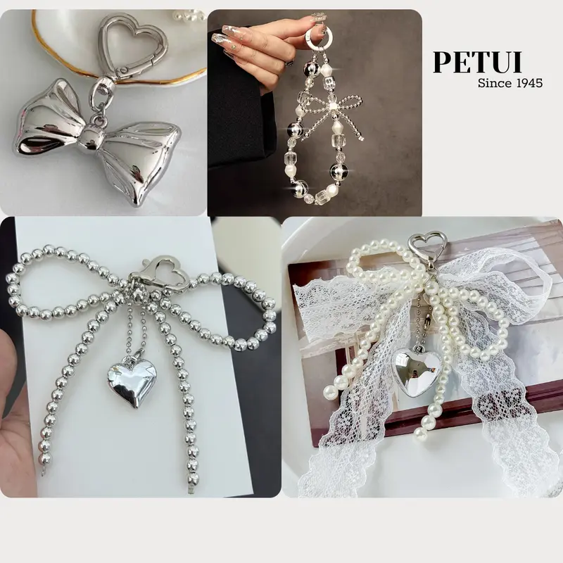Charm Xinh Gắn Túi Xách Balo Điện Thoại Móc Khóa 0