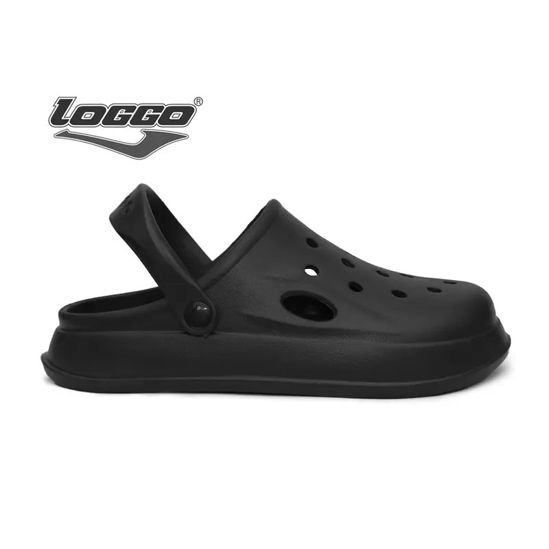 Loggo - Sandal Phylon Quartz - Sandal Clog Full Phylon warna Hitam 39-42 1