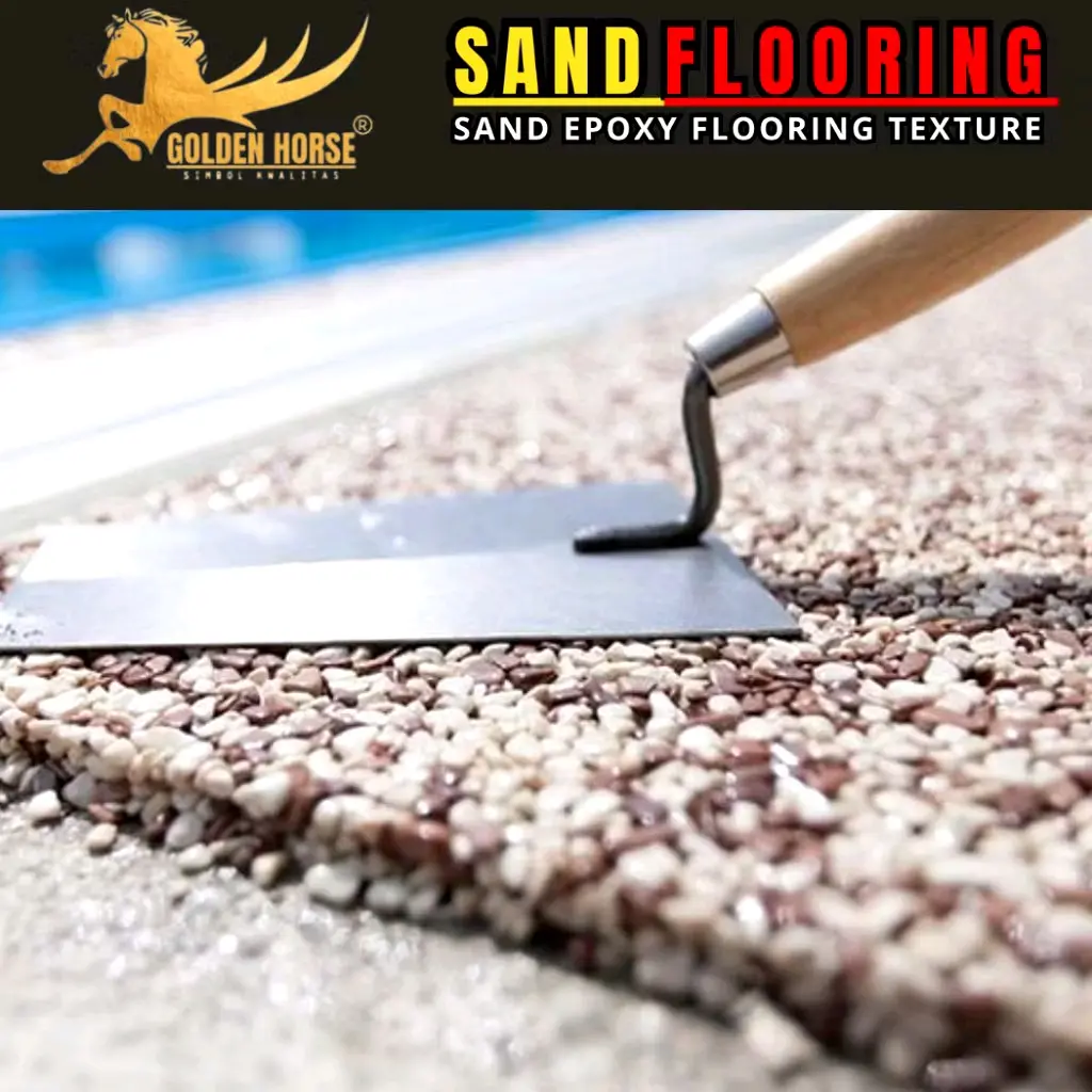 hanya Pasir !! Campuran sand flooring Lantai Sand Fusion Texture 5kg -  Glossy Minimalis