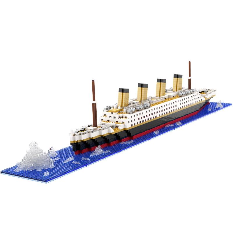 Product Introduction of Titanic Ship Model Building Blocks Classic Large Ship Assembled Toys for Boys transformers toys resin anime toy car mofusand blind icebreaker toy car magnetic tiles sis diecast blind box hongli big panda wooden cup noodle customizable car deal dough 8
