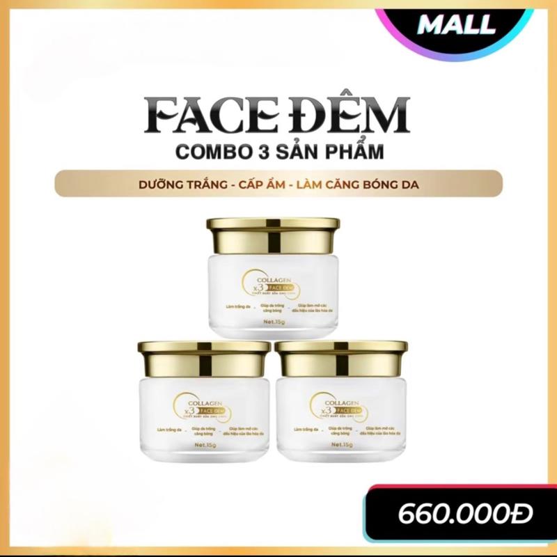 KEM FACE ĐÊM SỮA ONG CHÚA COLLAGENX3