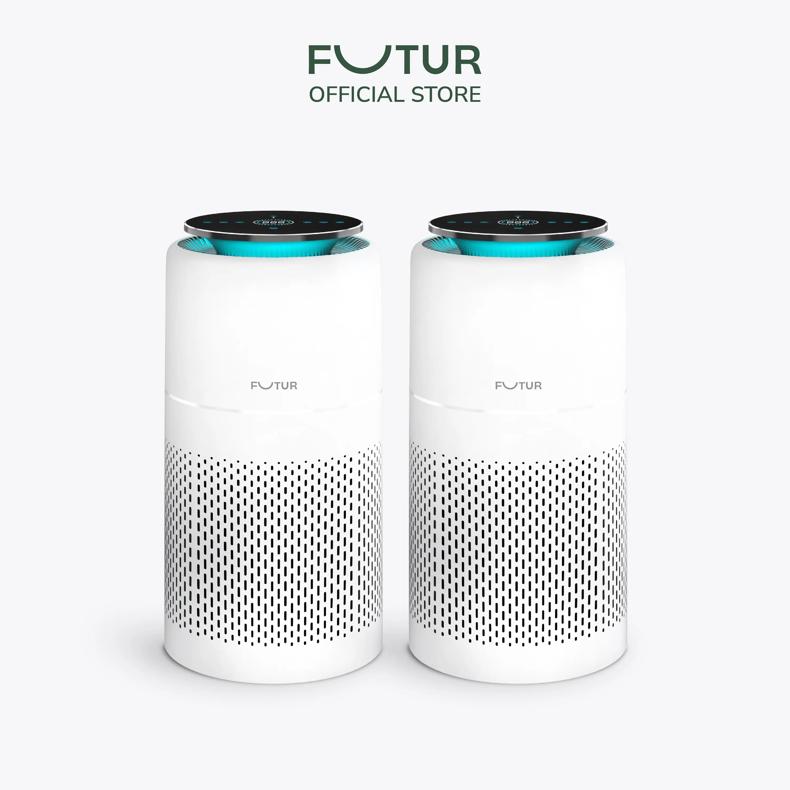 [Bundle of 2] Futur Living DAWN Plus UV Air Purifier | True HEPA-13