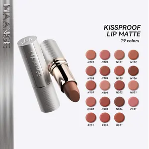 [Trending] MAANGE Kissproof Lip Matte - Transfer-Proof Matte Lipstick – Tahan Air & Melembapkan Kosmetik Bibir Lipstik Waterproof Gloss Lipcream Liquid