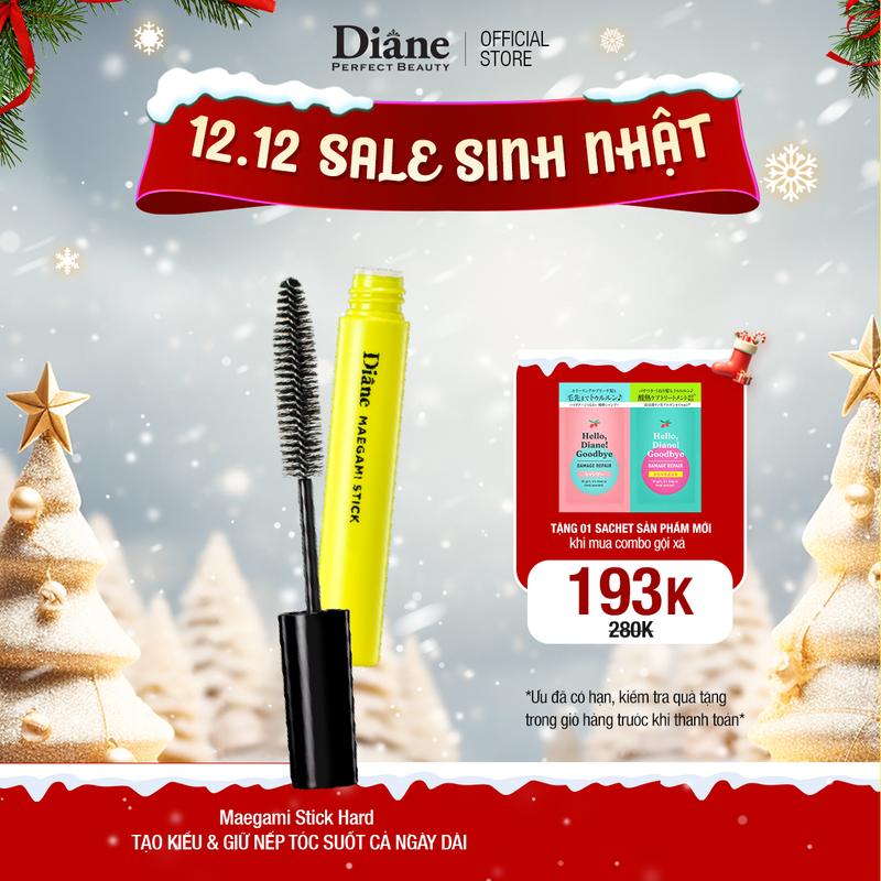 Mascara chuốt tóc giữ nếp tóc định hình tóc tạo kiểu tóc Diane Maegami Stick Hard 10ml 10ml Dành Cho Tóc Thường Đến Tóc Khô Cứng