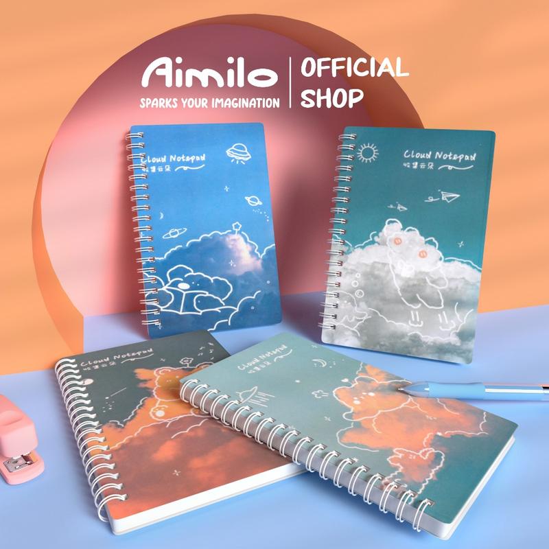[READY] Aimilo Buku Diary Aesthetic Notebook A5 Buku Jurnal Buku - Shop ...