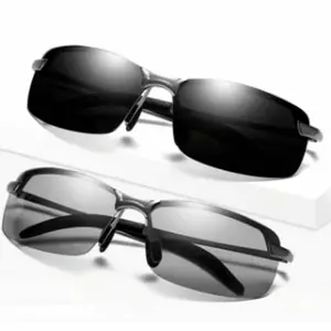 Kacamata Polarized Photochromic Pria Kacamata Anti Silau Siang Malam | Hot Item