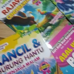 PAKET 5 BUKU ANAK -ANAK / CERITA ANAK - ANAK / DONGENG ANAK BERGAMBAR / CERITA ANAK BILINGUAL / BESTSELLER